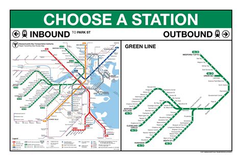 MBTA Green Line Station Panel Prints (18"x24") – MBTAgifts