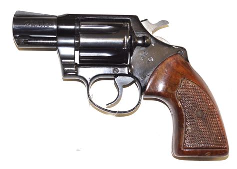 Revolver Colt Cobra Calibre 38 Spécial 2 Pouces Plaquettes Bois