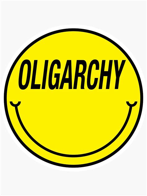 Oligarchy Sticker By Pkfortyseven Redbubble