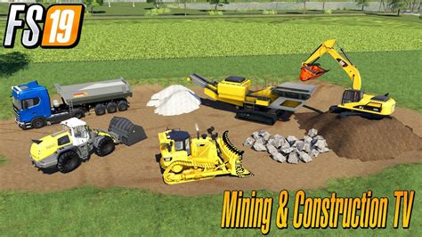 Fs19 Mobile Rock Crusher Next Level At Mining Farming Simulator 19