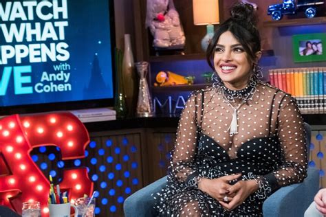 priyanka chopra jonas and willie geist watch what happens live with andy cohen photos