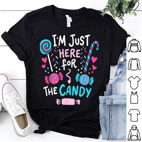 Halloween Candy Lollipop Cute Shirt Hoodie Sweater Longsleeve T
