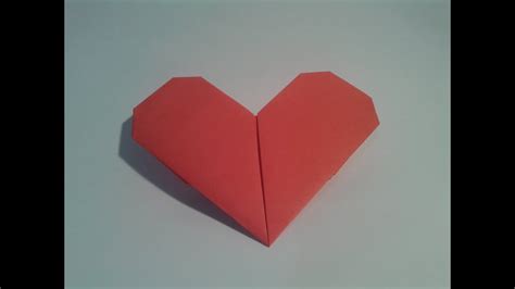 Como Hacer Un Corazón De Papel San Valentín Youtube