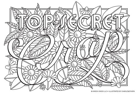 12 Best Funny Adult Coloring