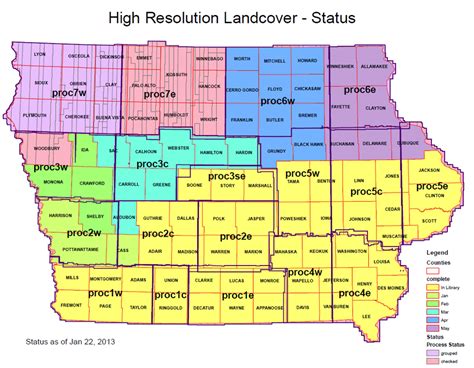 Iowa Gis Service Bureau High Resolution Land Cover