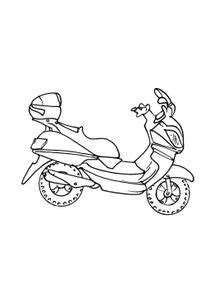 Coloriages Motos à imprimer  Coloriages Transports