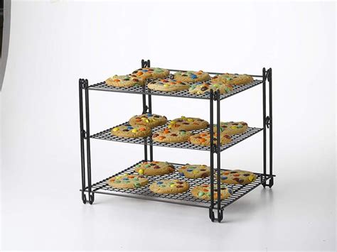 Nifty Tier Cooling Rack Non Stick Coating Wire Mesh Design