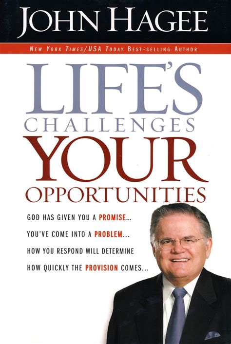 Lifes Challenges Your Opportunities By John Hagee Free Delivery