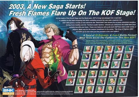 The King Of Fighters 2003 Art Gallery Box Art Movelists