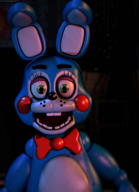 Fnaf 2 Toy Bonnie Render By Puppetio On Deviantart