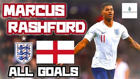 Marcus Rashford All Goals For England Youtube