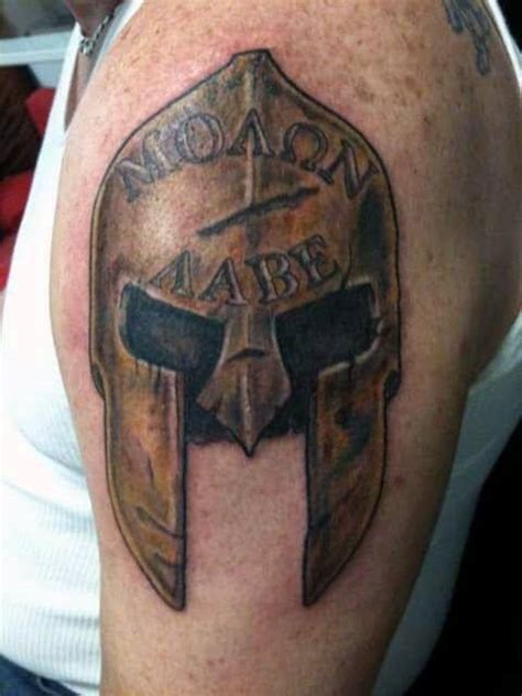 Spartan Arm Tattoo Bedeutungen Und Designideen HautKunstwerk
