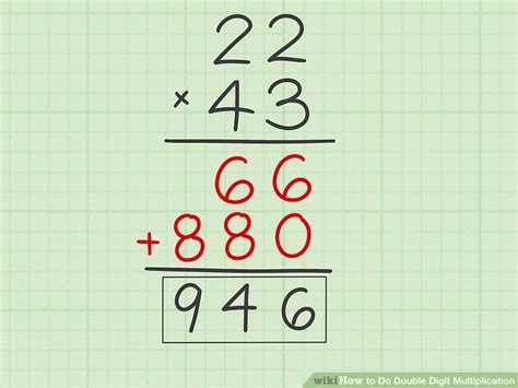 How To Do Double Digit Multiplication Wiki Multiplication And
