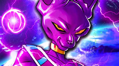 NEW beerus + equipment takes on holy trinity in dragon ball legends
