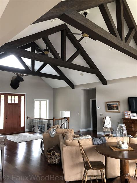 The likely design option may involve removal of the existing trusses and replacing them with a scissors truss system, which uses about 50 percent of. Wood Truss Designs | Dress Up Any Ceiling with Ease | Wood ...