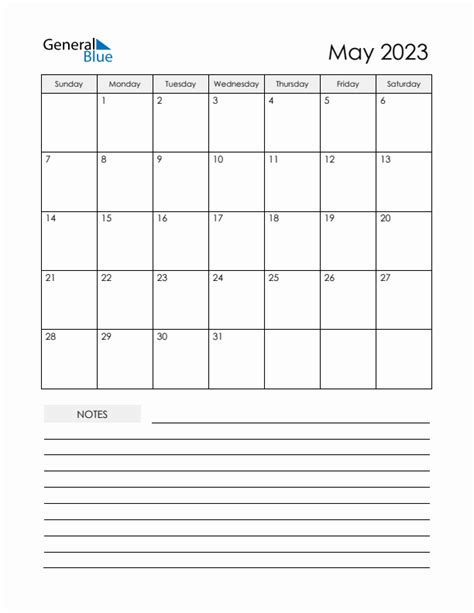 May 2023 Calendars Pdf Word Excel Free 2023 Word Calendar Blank
