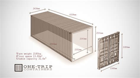 All About 20 Foot Shipping Containers One Trip Containers Nz
