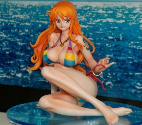 new one piece nami anime action figures sexy swimsuit nami toys ts with box