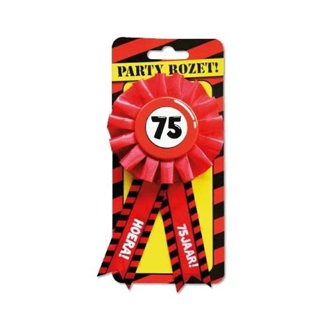 Pin Op Feestartikelen Voor Een 75ste Verjaardag