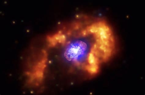 Chandra Captured The Aftermath Of The Great Eruption Of Eta Carinae
