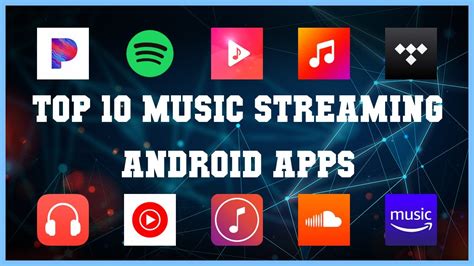 Top 10 Music Streaming Android App Review Youtube