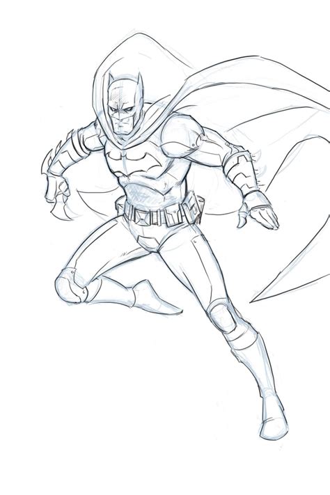 How To Draw Batman Full Body Step By Step Tutorial Batman Drawing My