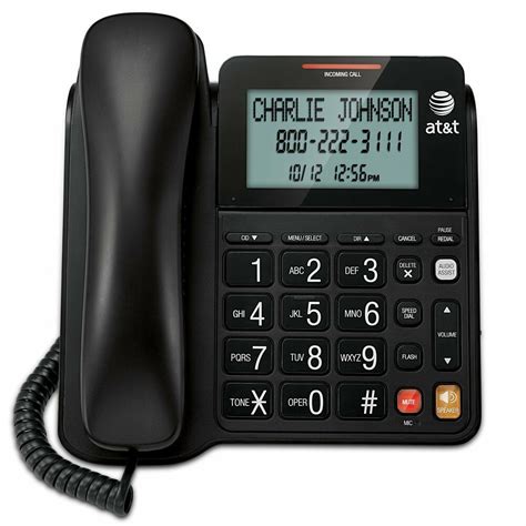 Caller id saves us time and aggravation by letting us know who is calling. Corded Landline Speaker Phone Large LCD Display Caller ID ...