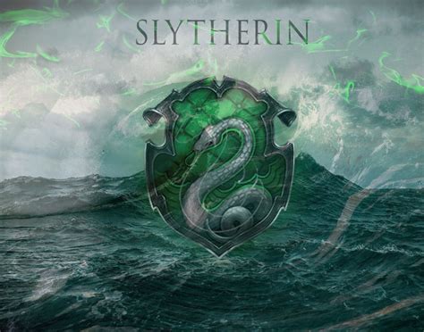 “slytherin Is The House Of Water Smooth And Fast As A River Dangerous