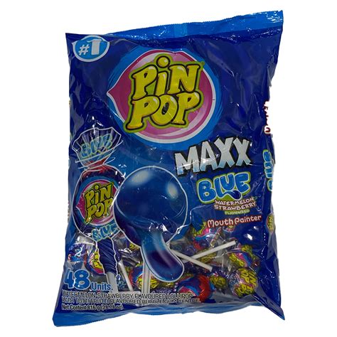 Pin Pop Maxx Blue Awesome Sweets And Goodies
