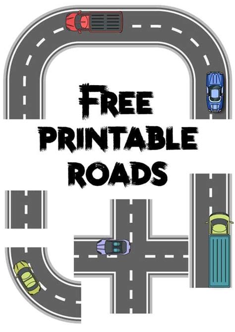 9 Free Printable Roads Pdf Pages Esl Vault