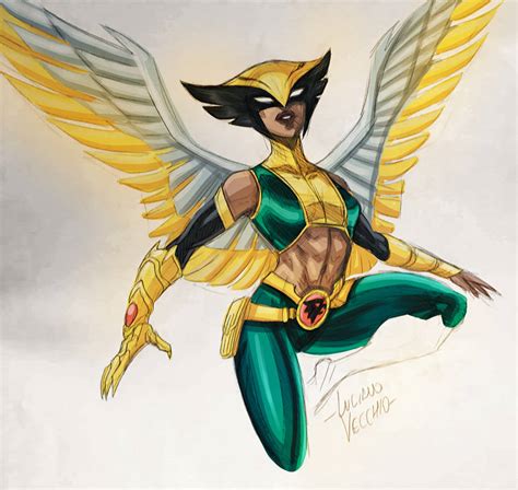 Hawkgirl 2018 Sketch By Lucianovecchio On Deviantart
