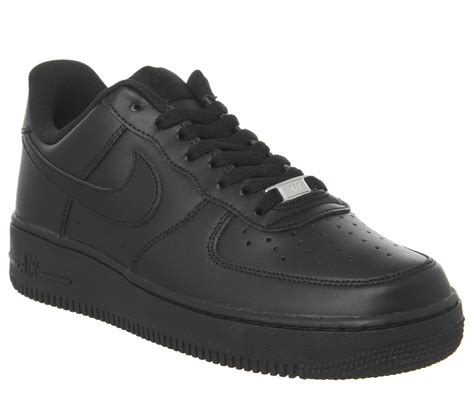 Nike Air Force 1 Black Sneaker Herren