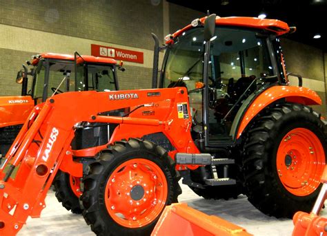 We have a kubota diesel tractor for taking care of our property and grooming our kart racing dirt track on occasion. Kubota M7340 | Tractor & Construction Plant Wiki | Fandom powered by Wikia