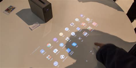 Sonys Projector That Turns Your Surface Into A Touchscreen Is Now