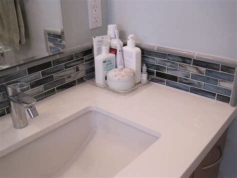 Vanity Backsplash Bathroom Sink Backsplash Ideas