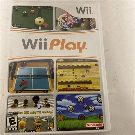 Nintendo Wii Play Game Complete Wmanual Tested Works 45496900069