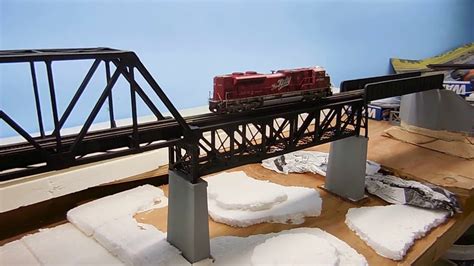 Walthers Truss And Deck Bridge Combination Youtube