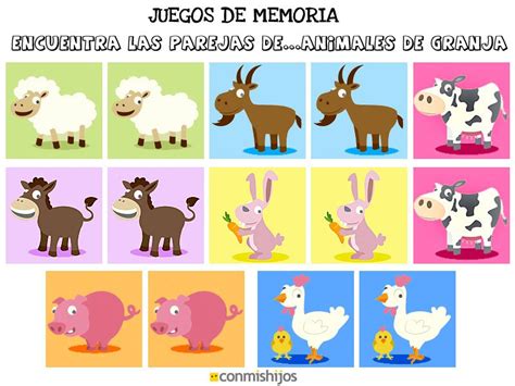 Juegos de memoria para ejercitar la concentración. Juegos De Memoria Para Niños Para Colorear - Tengo un Juego
