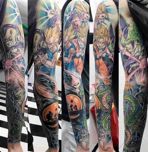The Very Best Dragon Ball Z Tattoos Dragon Ball Tattoo Z Tattoo Tattoos
