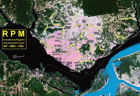 Mapa De Manaus Para Imprimir Modisedu