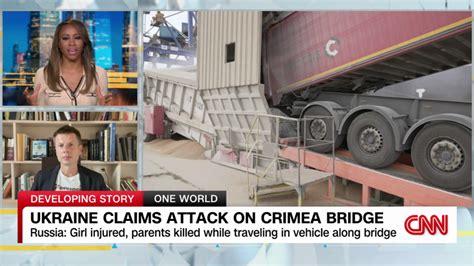 ukrainian mp reacts to ukrainian attack on kerch bridge cnn