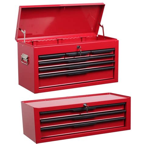 6 Drawer Tool Chest With 3 Drawer Add On Mid Box Ball Bearing Slides