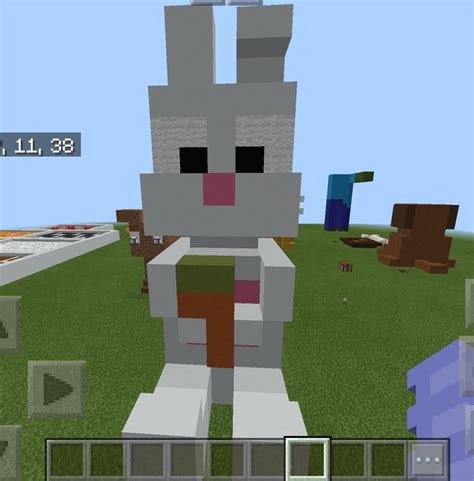 Look At The Bunny I Built Minecraft
