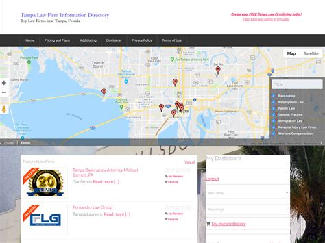 Tampa Law Firm Directory Conklin Web Solutions