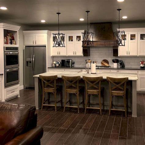 50 Amazing Remodeling Farmhouse Kitchen Decorations Sweetyhomee