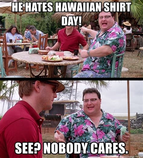 Hawaiian Shirt Memes