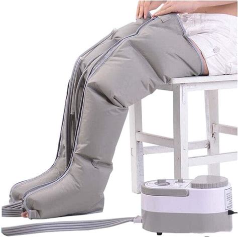 Electric Leg Massager Machine For Foot And Calf Portable 4 Cavity Lymphatic Massage Promote