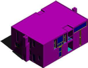 Esherick House From Kahn 3D DWG Model For AutoCAD Designs CAD