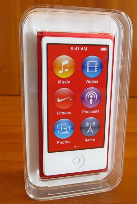 Apple Ipod Nano 16gb Red Special Edition 7th Generation Ipod Nano