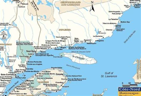 Région De La Côte Nord Mrc Des Sept Rivières